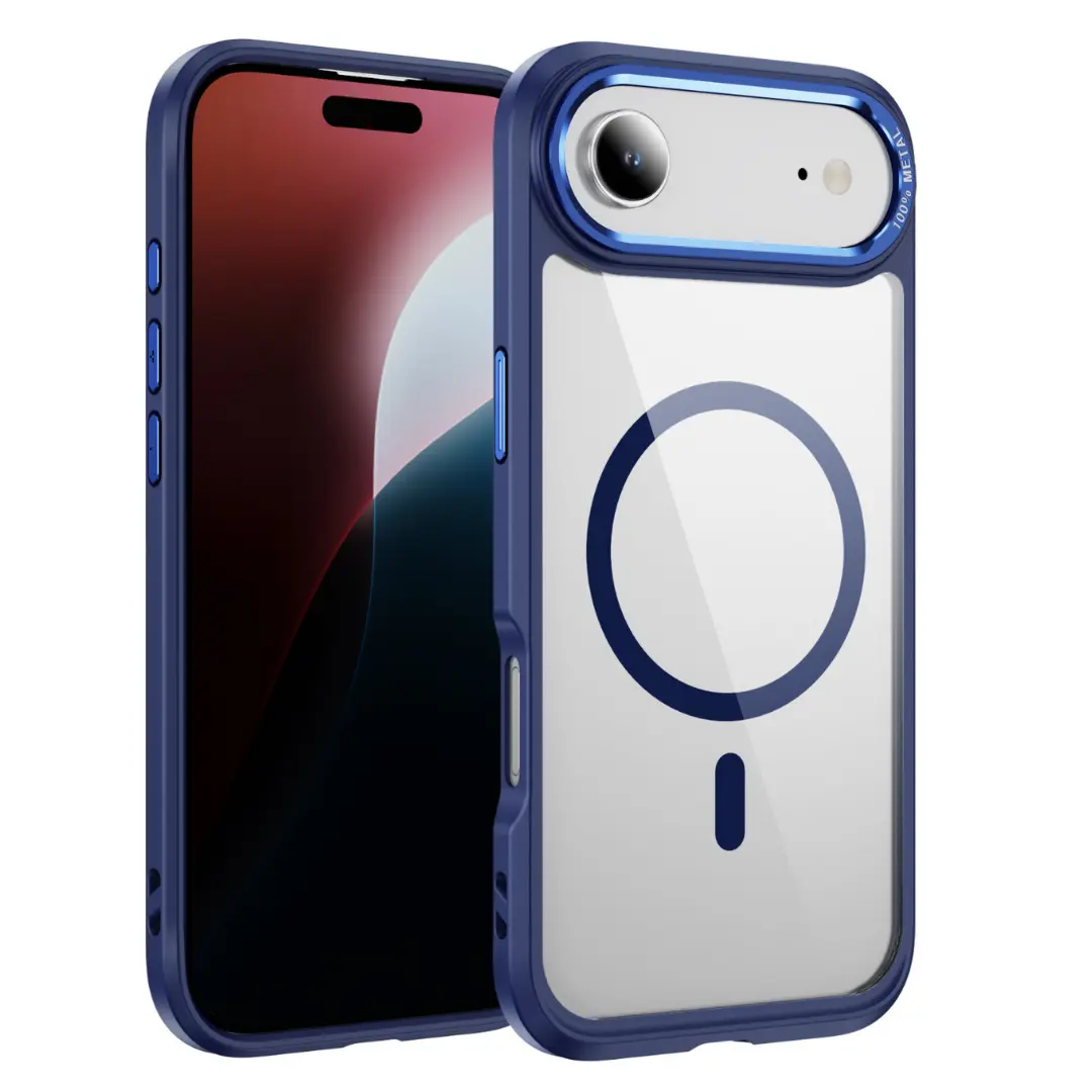 iPhone 17 Air Magsafe Clear Eco Twotone Case Blue